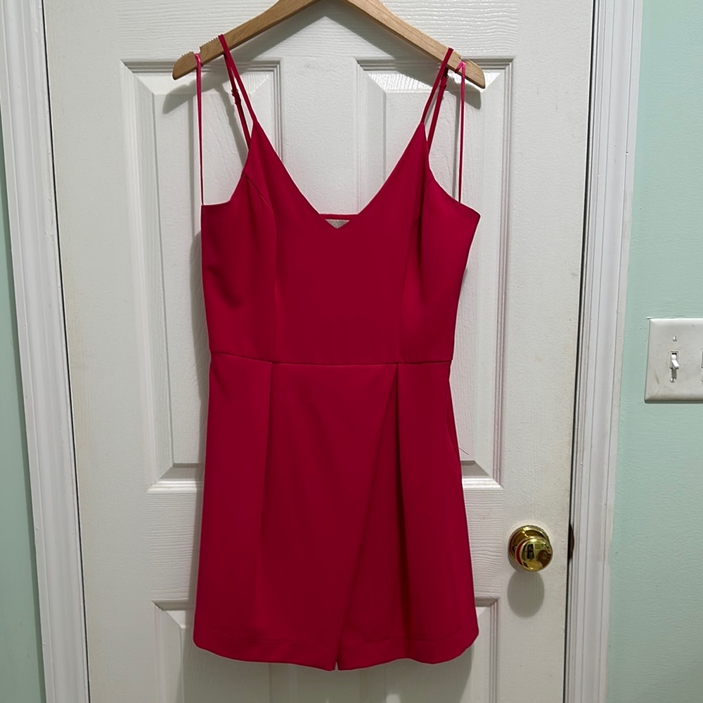 GB Sz L Pink Dress 19-20” PTP, 15” across waist, 34”L